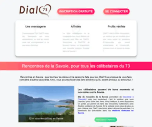 Dial73.fr(Rencontres Savoie) Screenshot