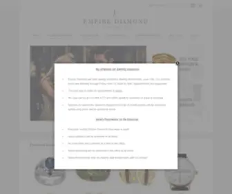 Dialadiamond.com(Diamond & Engagement Rings New York) Screenshot