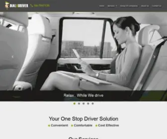 Dialadriver.ae(Dial a Driver) Screenshot