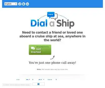 Dialaship.com(Dial-a) Screenshot