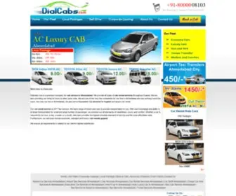 Dialcabs.com(Cab Service in Ahmedabad) Screenshot