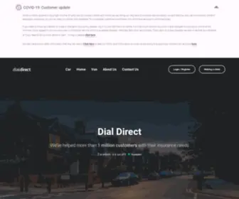 Dialdirect.co.uk(Dial Direct) Screenshot