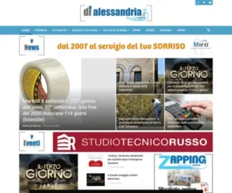 Dialessandria.it(Quotidiano online di Alessandria e provincia) Screenshot