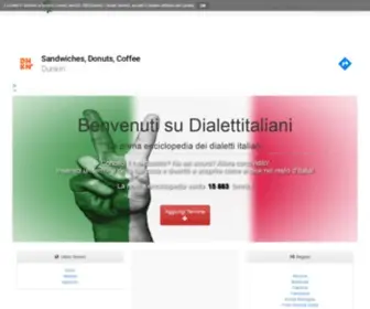 Dialettitaliani.it(Dialetti) Screenshot