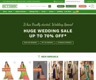 Dialnfashion.com(Buy Online Sarees) Screenshot