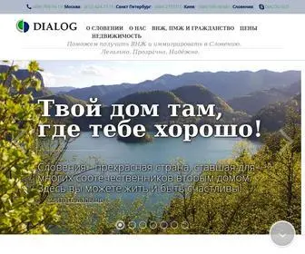 Dialog-Slovenia.com(Диалог) Screenshot