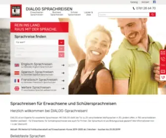 Dialog.de(Schülersprachreisen) Screenshot