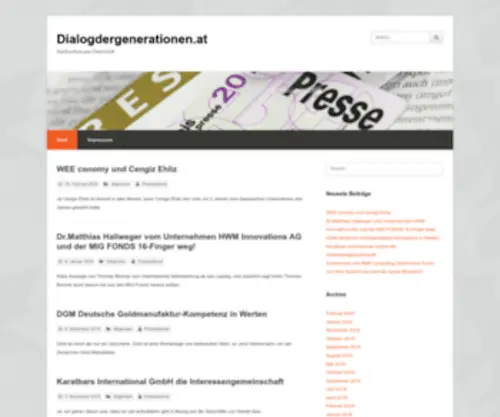 Dialogdergenerationen.at(Dialogdergenerationen) Screenshot