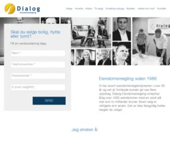 Dialogeiendom.no(Dialog Eiendom) Screenshot