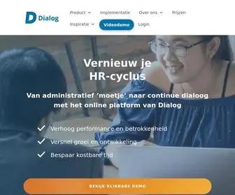 Dialog.nl(Van administratief 'moetje' naar continue dialoog) Screenshot