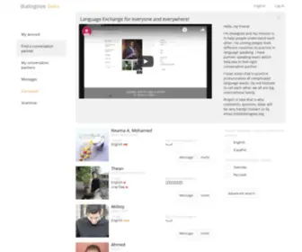 Dialogoos.org(Dialogoos) Screenshot