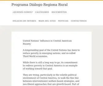 Dialogoregionalrural.org(Programa) Screenshot