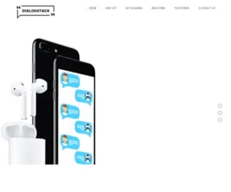 Dialogstack.com(Serving the next Billion with AI) Screenshot