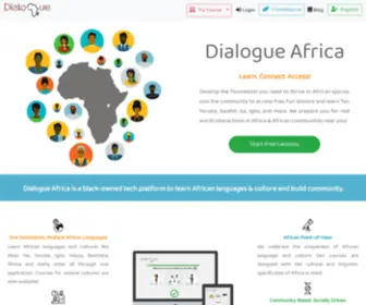 Dialogue-Africa.com(Dialogue Africa) Screenshot