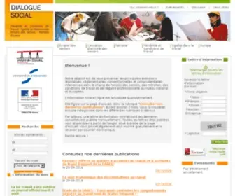 Dialogue-Social.fr(Dialogue social) Screenshot