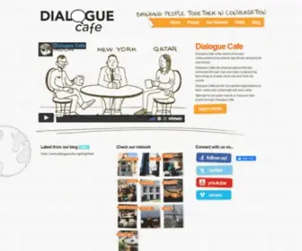 Dialoguecafe.org(Dialogue Café) Screenshot