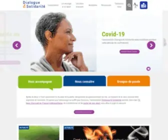 Dialogueetsolidarite.asso.fr(Dialogue) Screenshot