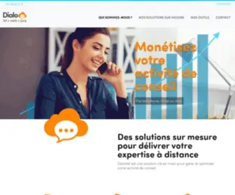 Dialotel.fr(Monétisez votre activité de conseil) Screenshot