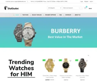 Dialoutlet.com(The Best Affordable and Luxury Watches by DialOutlet) Screenshot