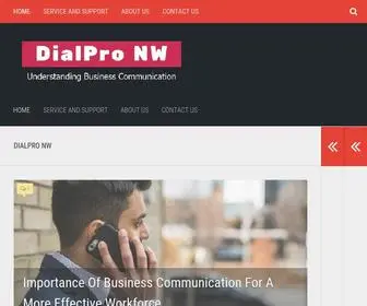 Dialpronw.com(DialPro NW) Screenshot