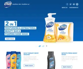 Dialsoap.com(Dial® Soap) Screenshot