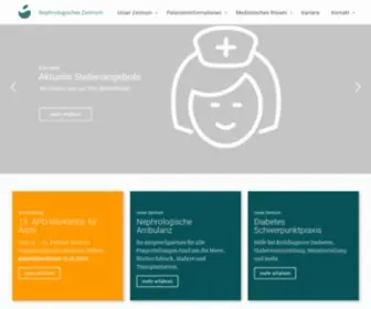 Dialyse-Mettmann.de(Nephrologisches Zentrum) Screenshot