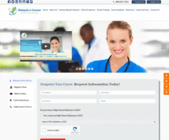Dialysis4Career.com(Dialysis 4 Career) Screenshot