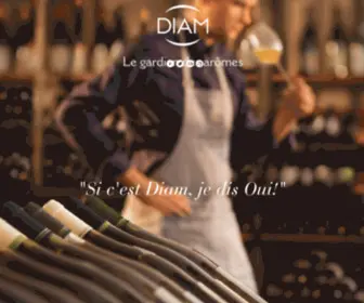 Diam-Bouchon-Liege.com(Fabricant Bouchon de Liège Vin & Champagne) Screenshot