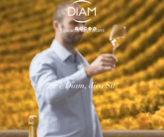 Diam-Sugheri.com(Produttore di Tappi di Sughero per Vivo e Champagne) Screenshot