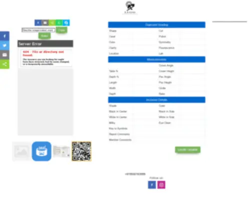 Diam360.in(Stone Details) Screenshot
