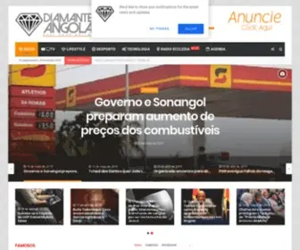 Diamanteangola.com(Diamante Angola) Screenshot