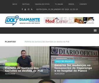 Diamanteonline.com.br(Jornalismo) Screenshot