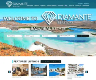 Diamanterealtors.com(Diamante Realtors) Screenshot