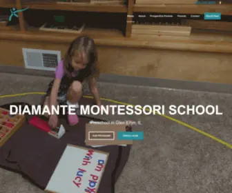 Diamanteschool.org(Diamante Montessori PreSchool) Screenshot