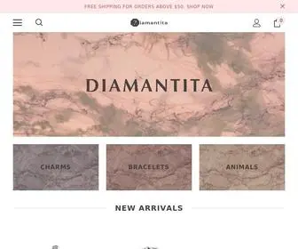 Diamantita.com(Diamantita Online Jewelry Store) Screenshot