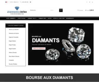 Diamants-Infos.com(Guide du diamant) Screenshot