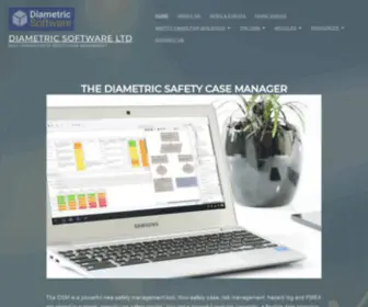 Diametricsoftware.com(The Diametric Safety Case Manager) Screenshot