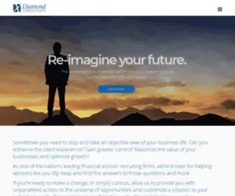 Diamond-Consultants.com(One of the nation's top financial advisor recruiting firms) Screenshot
