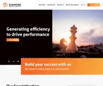 Diamond-DPC.com(Diamond Professional Consultants) Screenshot