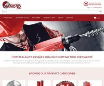 Diamond-Tools.co.nz(New Zealand’s Premier Diamond Cutting Tool Specialists) Screenshot