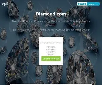 Diamond.com(Domain name is for sale) Screenshot