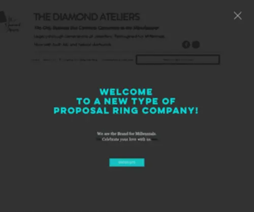 Diamondateliers.com(Diamond Ateliers) Screenshot