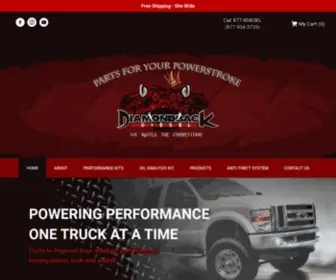Diamondbackdiesel.com(Ford Powerstroke Diesel Parts Store) Screenshot