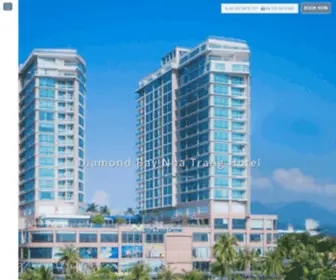 Diamondbayhotel.com(DiamondBay Hotel Nha Trang) Screenshot