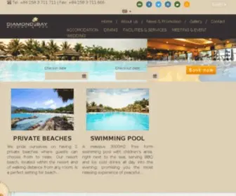 Diamondbayresort.vn(Diamond Bay Resort & Spa Nha Trang) Screenshot