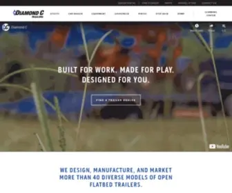 Diamondc.com(We offer a robust lineup of premium grade trailers for sale) Screenshot