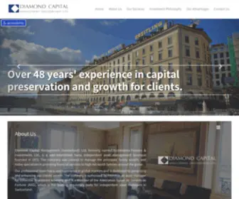 Diamondcapital.ch(Diamond Capital) Screenshot