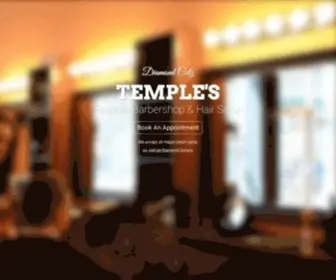 Diamondcutztemple.com(Diamond Cutz Barbershop on Temple University's Campus) Screenshot