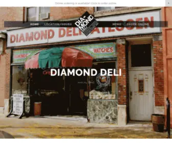 Diamonddeli.us(Diamond Deli) Screenshot