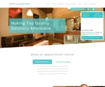 Diamonddentalclinic.co.uk(Diamond Dental Clinic) Screenshot